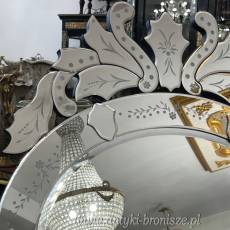Weneckie lustro murano 90 x 73
