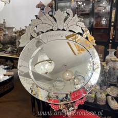 Weneckie lustro murano 90 x 73