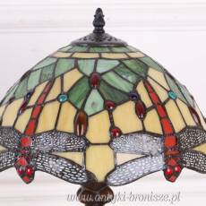 LAMPKA nocna WITRAŻOWA tiffany KOLOROWE WAŻKI