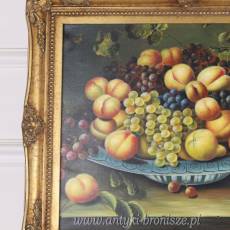 OBRAZ ZŁOTA RAMA - OWOCOWY RAJ- 61 X 71 cm