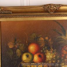 OBRAZ ZŁOTA RAMA -OWOCOWO - 61 X 71 cm