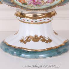 Pięknie zdobiona waza z PORCELANY!