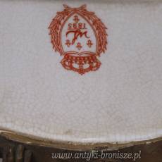 PATERA Porcelana z Brązem NA ANIOŁKACH! PTAKI