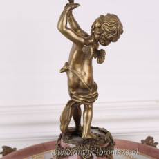PATERA PORCELANOWA AMOREK OKUCIA Z BRĄZEM
