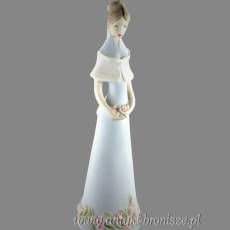 dama z kwiatami - Wiosna Royal Dux  Czechy wys.30cm