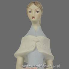 dama z kwiatami - Wiosna Royal Dux  Czechy wys.30cm