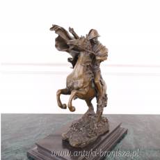 NAPOLEON NA KONIU - Figura z brązu !
