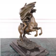NAPOLEON NA KONIU - Figura z brązu !