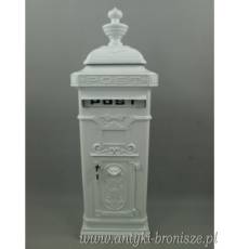SKRZYNKA NA LISTY - ALUMINIUM POCZTA kolumnowa