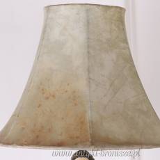 POSTACIOWA LAMPA FIGURALNA z abażurem