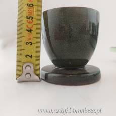 Ceramiczny zestaw do jajek na miękko dla 6 osób na tacce