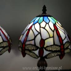 LAMPKI NOCNE ważki witrażowe H 37 X 20 CM