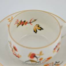 Filiżanka art deco espresso Bareuther Waldsassen BC Bavaria 1920r