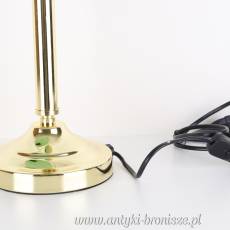 RETRO LAMPKA na biurko Styl Vintage! -ZIELONO-ZŁOTA