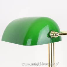 RETRO LAMPKA na biurko Styl Vintage! -ZIELONO-ZŁOTA