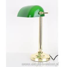 RETRO LAMPKA na biurko Styl Vintage! -ZIELONO-ZŁOTA