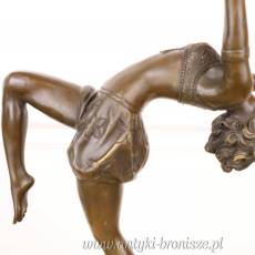 BOGINI Z POCHODNIĄ - OLIMPIADA figura z brązu