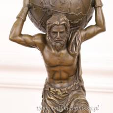 MITOLOGIA GRECKA - ATLAS FARNEZYJSKI brąz