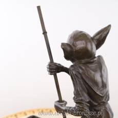 FIGURA Z BRĄZU żeglujący gremlin ZERKNIJ