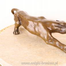 PUMA z brązu SYGNOWANA