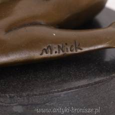 SEX - AKROBATKA - figura z brązu KOBIETA