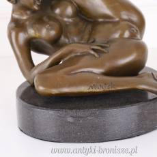 SEX - AKROBATKA - figura z brązu KOBIETA