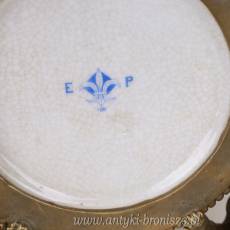 SZKATUŁKA NA ANIOŁKACH porcelana z brązem