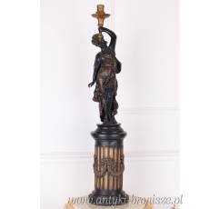 POSTACIOWA LAMPA FIGURALNA na swieczke , swiece