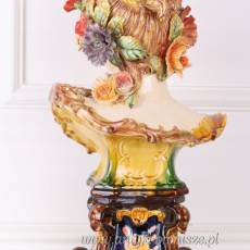 DAMA KAMELIOWA - KOLOROWE POPIERSIE PORCELANOWE