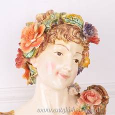 DAMA KAMELIOWA - KOLOROWE POPIERSIE PORCELANOWE