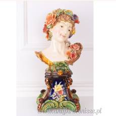 DAMA KAMELIOWA - KOLOROWE POPIERSIE PORCELANOWE