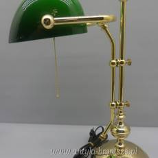 DUŻA LAMPA DLA PREZESA złoto BANKIERKA