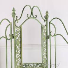METALOWA PERGOLA półka stojak na kwiaty PATYNA