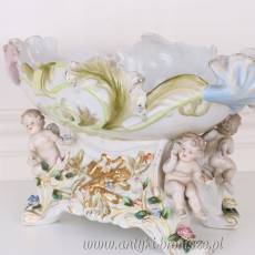 PATERA NA ANIOŁKACH - PORCELANA
