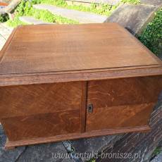 Sztućce platerowe "Art Déco", sygnowane, w debowym kuferku - poz. 6989