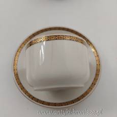 Zestaw porcelanowy do kawy/herbaty art -deco dla 6 osób KPM Wałbrzych 1904-1927
