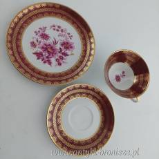 Filiżanka porcelanowa (trio) Niemcy Bawaria Kirchenlamitz Bracia Winterling po 1950r