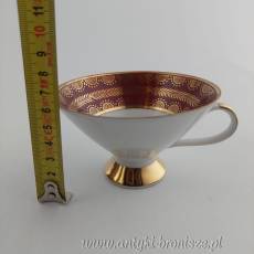 Filiżanka porcelanowa (trio) Niemcy Bawaria Kirchenlamitz Bracia Winterling po 1950r