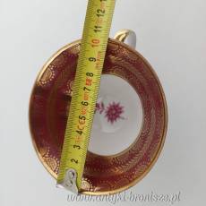 Filiżanka porcelanowa (trio) Niemcy Bawaria Kirchenlamitz Bracia Winterling po 1950r