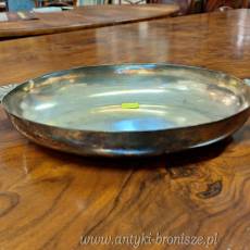 Patera gleboka, z uchwytami -plater sygn. WISKEMANN - poz. 3415