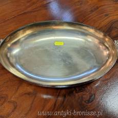 Patera gleboka, z uchwytami -plater sygn. WISKEMANN - poz. 3415