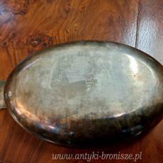 Patera gleboka, z uchwytami -plater sygn. WISKEMANN - poz. 3415