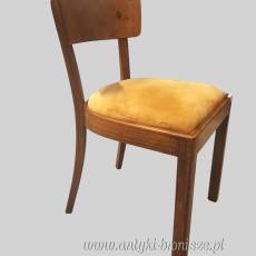 Krzesło art deco Thonet lata 30te drewno bukowe mazerowane