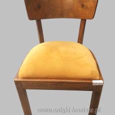 Krzesło art deco Thonet lata 30te drewno bukowe mazerowane