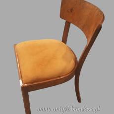 Krzesło art deco Thonet lata 30te drewno bukowe mazerowane