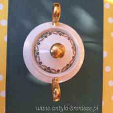 PRZECENA - Bomboniera, cukiernica z porcelany Limoges - poz. 7067