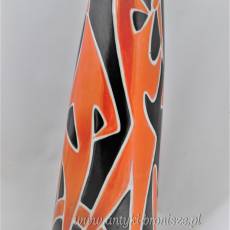New Look Wazon “Dance” Zsolnay Török János porcelana węgierska lata 60te  wys.31cm