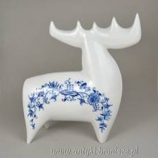 Jeleń łoś Vladimír David Royal Dux Styl brukselski 26/23cm