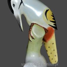 New Look dzięcioł porcelana Drasche Węgry pikasy lata 60-te wys.10cm