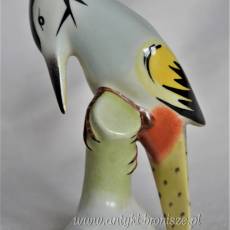 New Look dzięcioł porcelana Drasche Węgry pikasy lata 60-te wys.10cm